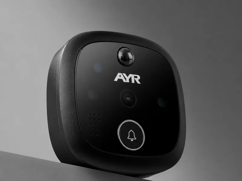 Mirilla digital AYR con pantalla