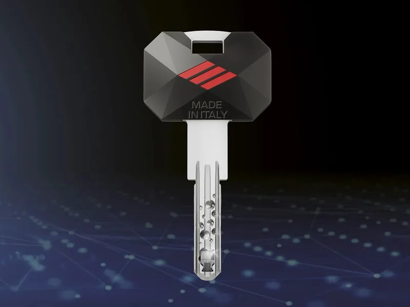 Llave del cilindro de seguridad CISA RS5